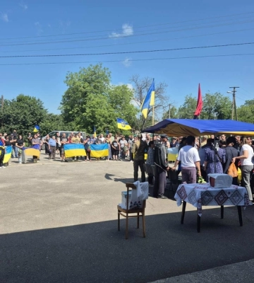 Із загиблим на Донеччині військовим попрощалися у Суботцівській громаді 