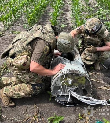 На Сумщині вибухотехніки поліції знешкодили бойову частину російської крилатої ракети