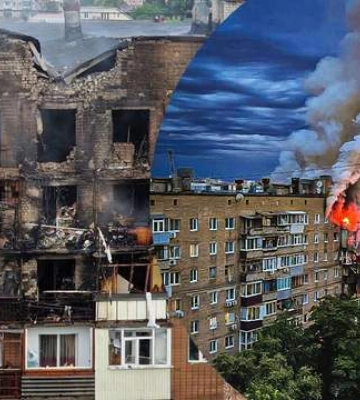 Атака из 3 видов вооружения: последствия самого ужасного обстрела Харькова с начала войны