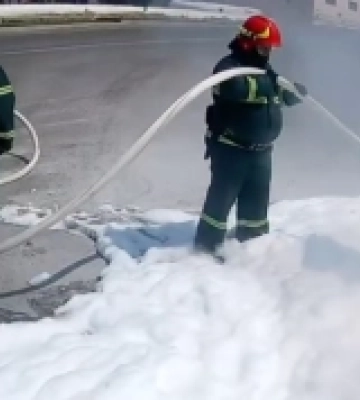 На дорозі у Вараші загорівся автомобіль