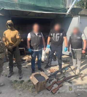 На Волині повідомили про підозру одеситу, який торгував зброєю
