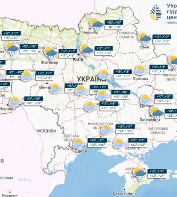 Погода на 20 июня в Украине: страну освежат кратковременные дожди!