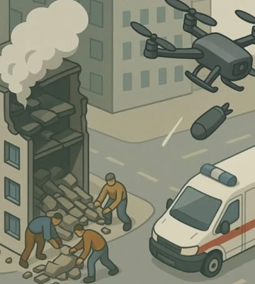 Для херсонців розробили збірку порад стосовно того, як уберегтися від російських дронів
