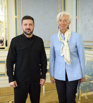 Надежда на миллиарды из замороженных активов и кредит на $50 млрд: Зеленский встретился с главой ЕЦБ Надежда на миллиарды из замороженных активов и кредит на $50 млрд: Зеленский встретился с главой ЕЦБ