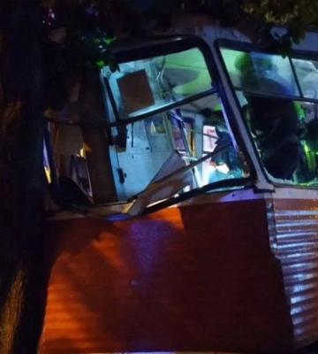У Кривому Розі трамвай з пасажирами "влетів" у дерево, є постраждалі (ВІДЕО)