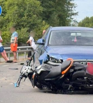 В Шацьку ДТП: травмувався 17-річний мотоцикліст