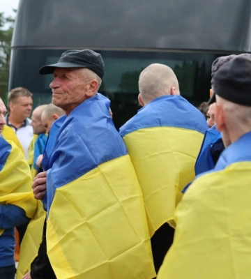 З російського полону повернулася ще одна група важкопоранених та тяжкохворих захисників (ФОТО)