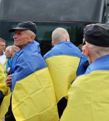 Україна повернула з полону п'яту групу військових