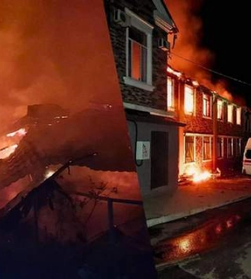 Атака на Киевщину: в Белоцерковском районе разрушены гостиница и медучреждение, погибла женщина