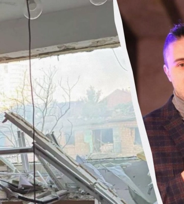 &quot;Внутри все разбито&quot;: в Киеве российский удар изувечил квартиру Тараса Тополи