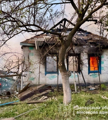 Стало відомо, куди було завдано ракетний удар під Запоріжжям
