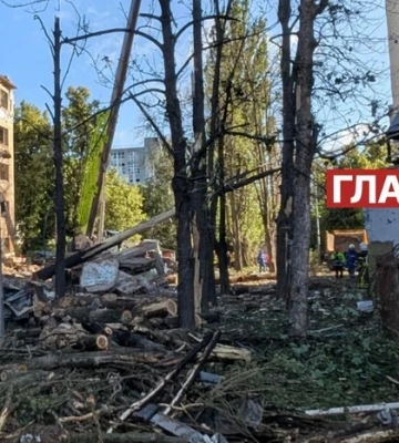 Кличко показав наслідки атаки РФ по Шевченківському району Києва — відео