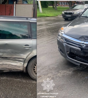 У Сумах на перехресті зіткнулися два «німця»