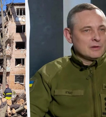 В Киеве и области выявили попадания на 6 локациях, падение обломков – на 25, – Воздушные силы