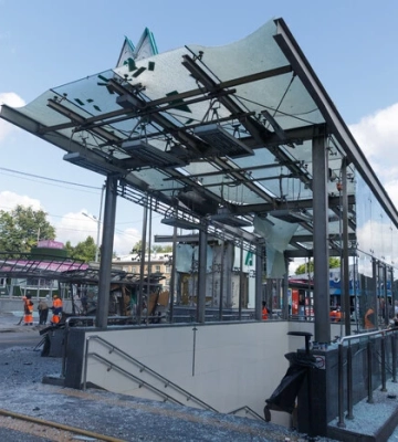 У Києві в метро під час нічної російської атаки переховувалися майже 17 тисяч людей