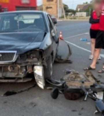В Ізмаїлі внаслідок ДТП травмовано водія електровелосипеда