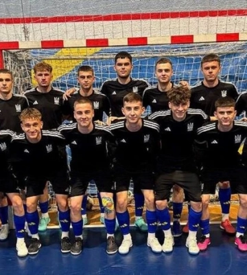 Юнацька збірна України U-19 із футзалу візьме участь у турнірі у Хорватії