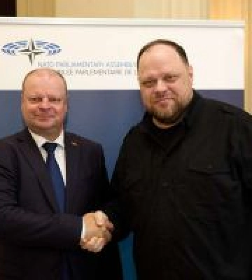 Голова Верховної Ради України зустрівся з Головою Сеймаса Литовської Республіки