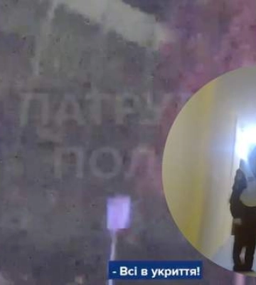 Під смертоносні звуки дронів і ракет: з'явилося відео, як патрульні допомагали містянам у Києві
