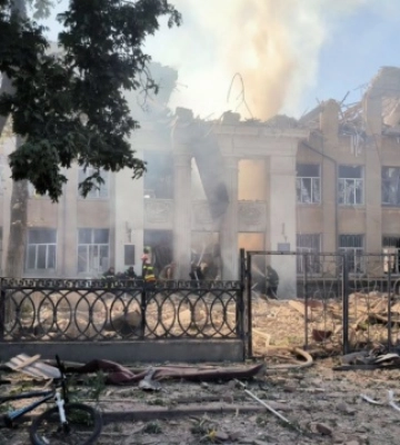 Кількість поранених унаслідок ракетного удару по ліцею на Одещині збільшилася до 14, загинули - двоє