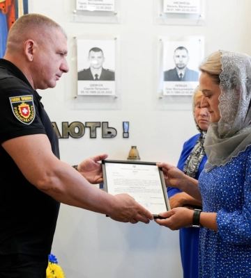 Поліцейський з Рівненщини отримав нове звання посмертно