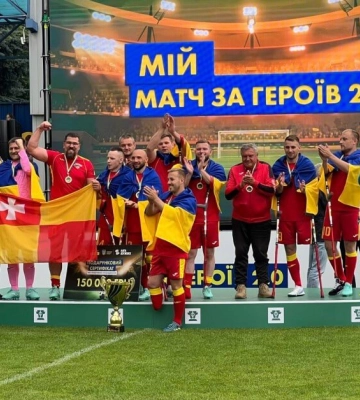 Луцька команда з ампфутболу здобула перемогу на турнірі у Києві