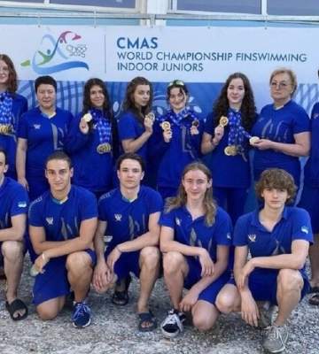 Українські дайвери здобули 10 нагород чемпіонату світу