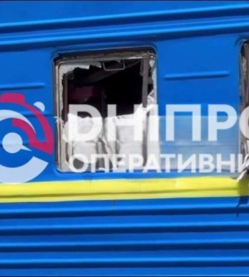 Ракетный удар по Днепру: в результате атаки пострадал поезд с пассажирами