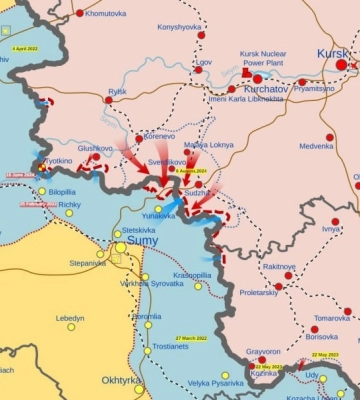 На Сумщині спостерігається зменшення бойової активності росіян — ДПСУ