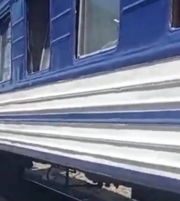 Ворожою ракетою пошкоджено потяг, який їхав з Одеси до Запоріжжя