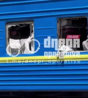 Потяг, який йде через Луцьк, запізнюється через криваву атаку на вокзал у Дніпрі