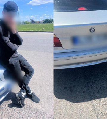 У Сарнах зупинили BMW з підробленими документами та чужими номерами