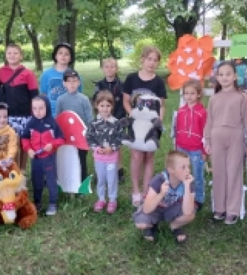 Галявина розваг: у селі на Волині організували захід для дітей