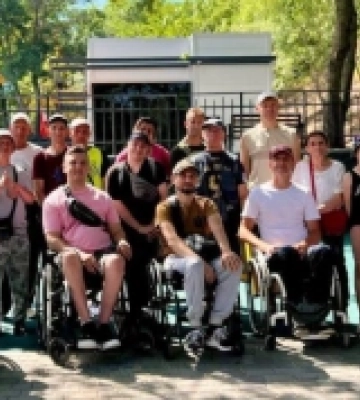 Інклюзивний майданчик біля пляжу «Дельфін» в Одесі вже приймає перших відвідувачів