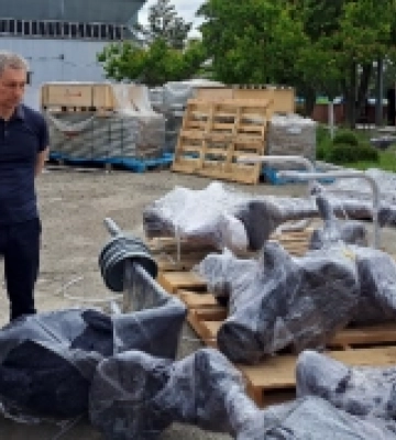 Німецький Вальсроде передав Ковелю облаштування двох спортивних майданчиків