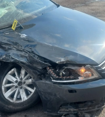 На Львівщині внаслідок тарану бусика та легковика постраждали шестеро людей. ФОТО