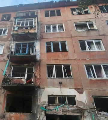 Рашисти вдарили по Білозерському на Донеччині: поранено п’ятьох цивільних, зокрема дитину. ФОТОрепортаж