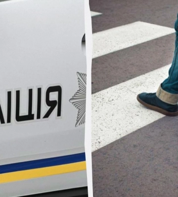 На Львівщині патрульні на шаленій швидкості збили неповнолітнього хлопця (ВІДЕО)