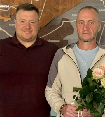 На Волині зустріли Захисника, який пробув у полоні майже 2 роки