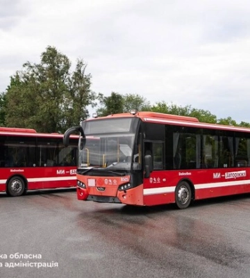 Запорізька область отримала 37 автобусів від міжнародних партнерів — Федоров