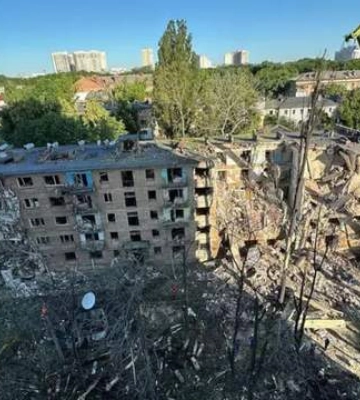 Удар по Києву 23 червня. Аварійно-відновлювальні роботи завершено