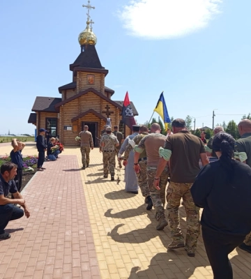 У Долинській громаді попрощалися з 23-річним військовим 