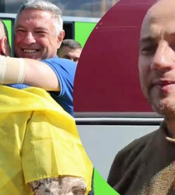 &quot;Мене підтримувала надія&quot;: перші слова звільненого захисника з полону на рідній землі