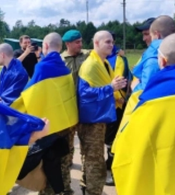 Серед звільнених з полону є дванадцять захисників з Волині