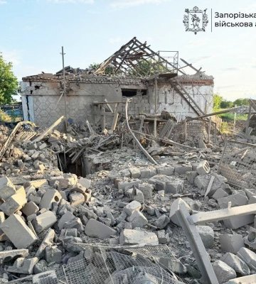 На Запоріжжі армія РФ завдала 333 удари по території 14 населених пунктів