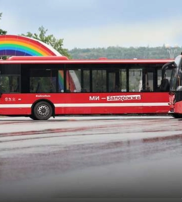 Хто заплатив за 50 автобусів для Запоріжжя