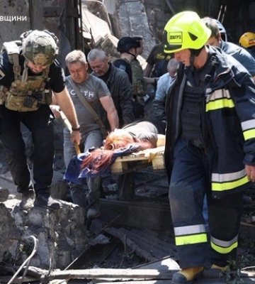 В Днепре увеличилось число жертв из-за ракетной атаки 24 июня