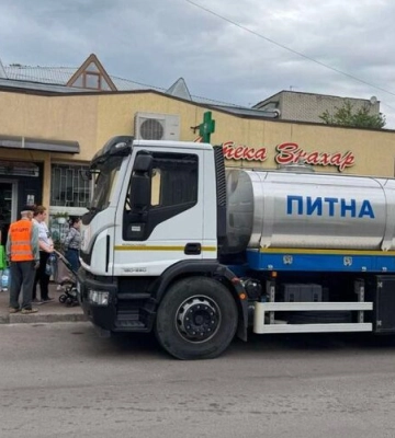 У Львові через аварію на водогоні для мешканців уже працюють водовозки. Локації