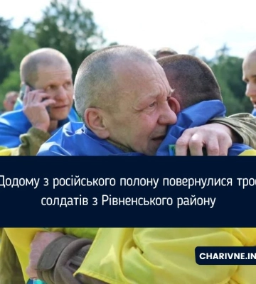 Список волинян, яких повернули з російського полону