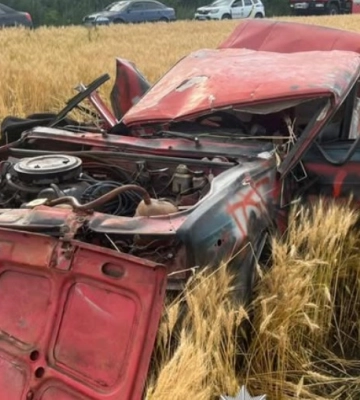 В Дергачах водитель травмировал пешехода во время парковки